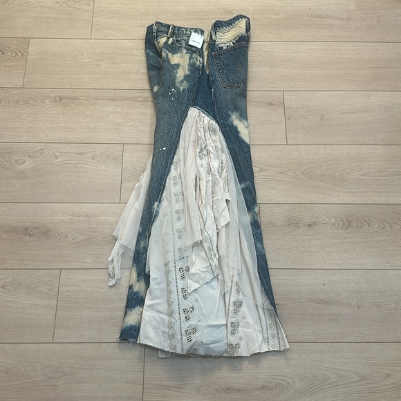 NWT Free People Martha Lace Jeans 27 - Picture 12 of 13